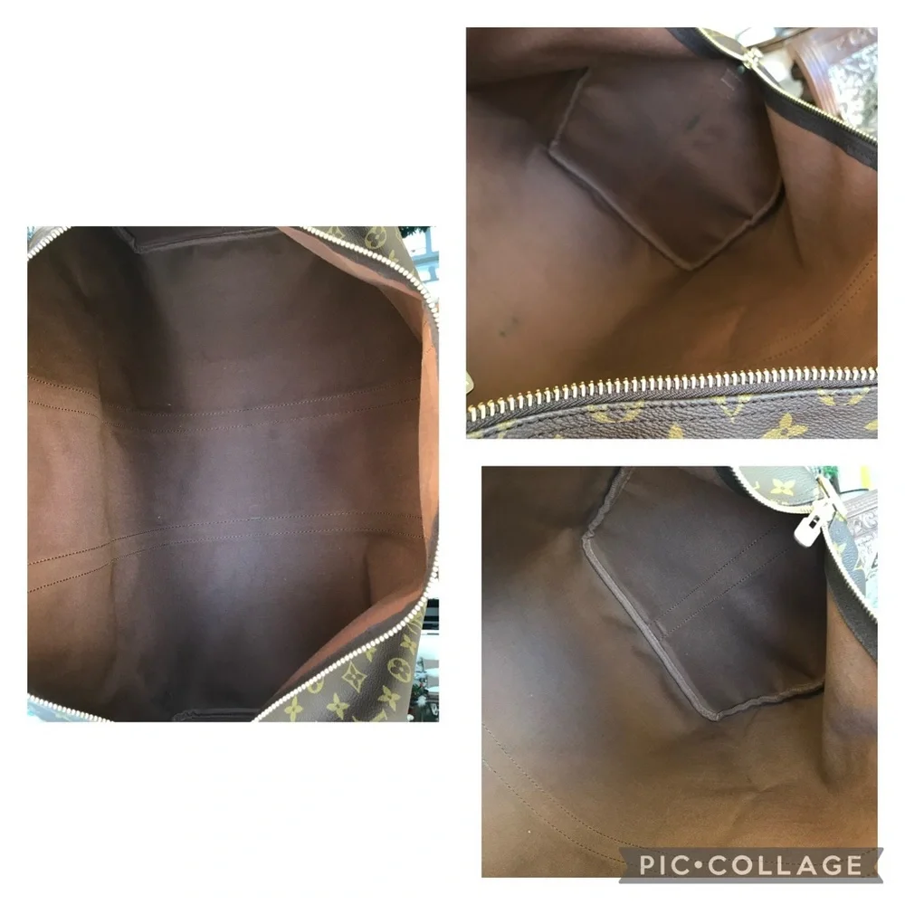 Exquisite Louis Vuitton Keepall Bandoliere 55 Travel Bag Suitcase Carry On - Picture 17 of 17